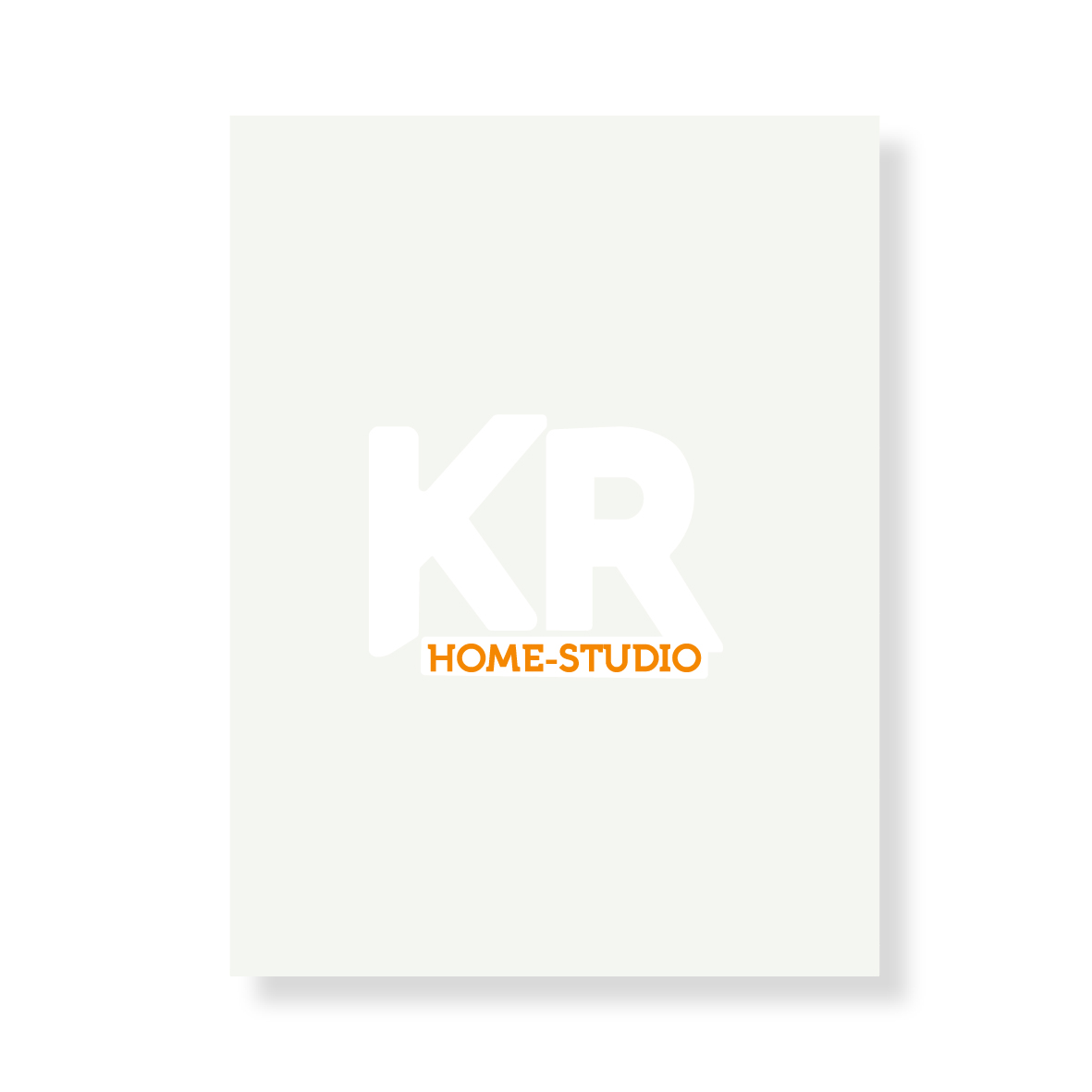 couverture de magazine avec le logo de KR Home Studio